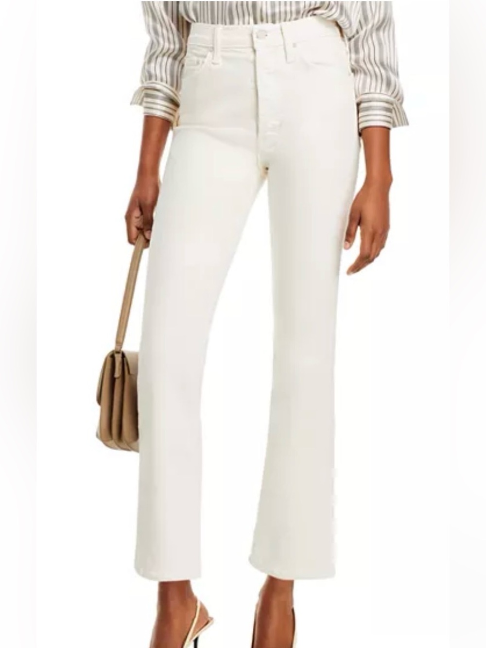 MOTHER the tripper high rise ankle jeans